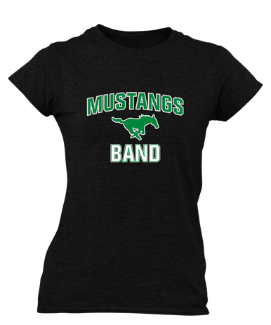 Myers Park Mustangs Band # 1 Women's SS T-Shirt