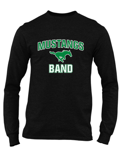 Myers Park Mustangs Band # 1 Men's Premium LS T-Shirt