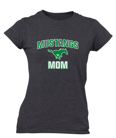 Myers Park Mustangs Mom Women's SS T-Shirt