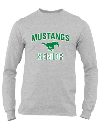 Myers Park Mustangs Senior #1 Men's Premium LS T-Shirt