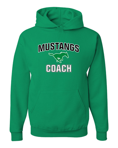 Myers Park Mustangs Coach Men's Premium Hoodie