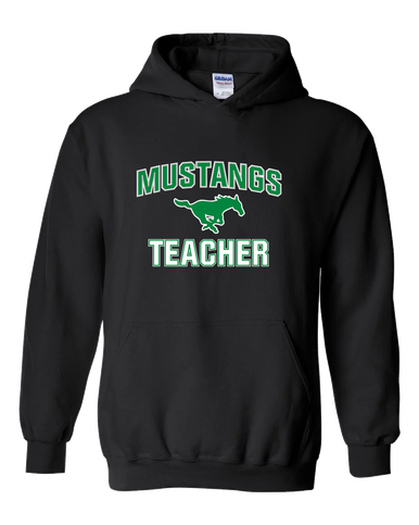 Myers Park Mustangs Teacher Men's Hoodie