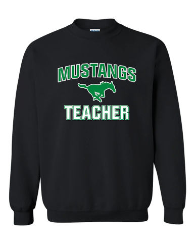 Myers Park Mustangs Teacher Men's Sweatshirt