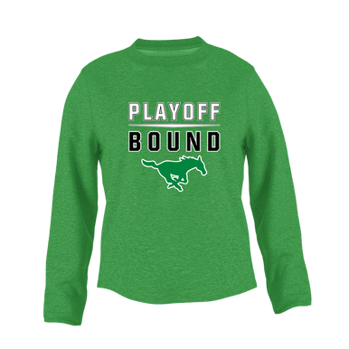 Myers Park Mustangs Playoff Bound Women's Sweatshirt