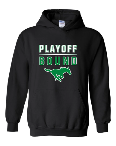 Myers Park Mustangs Playoff Bound Men's Hoodie