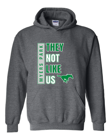 Myers Park Mustangs They Not Like Us #1 Men's Hoodie