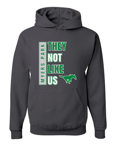 Myers Park Mustangs They Not Like Us #1 Men's Premium Hoodie