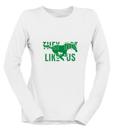 Myers Park Mustangs They Not Like Us #2 Women's Premium LS T-Shirt