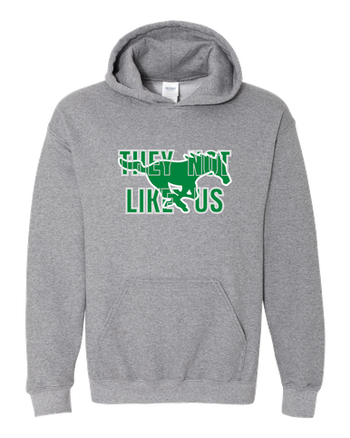 Myers Park Mustangs They Not Like Us #2 Men's Hoodie