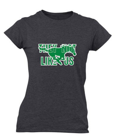 Myers Park Mustangs They Not Like Us #2 Women's SS T-Shirt