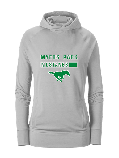 Myers Park Mustangs Mascot #7 Women's Hoodie