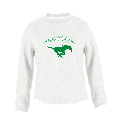 Myers Park Mustangs Football #2 Women's Sweatshirt