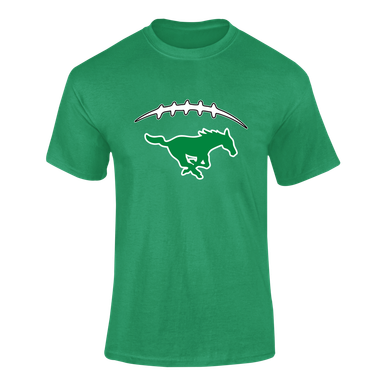 Myers Park Mustangs Football #2 Men's Premium SS T-Shirt