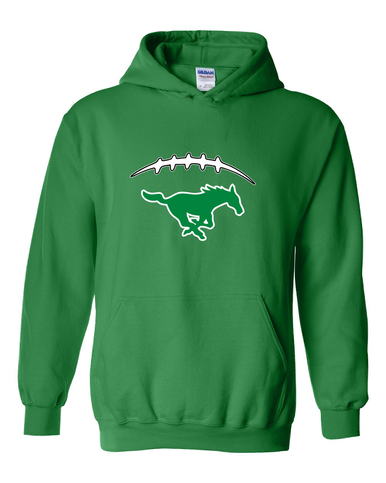 Myers Park Mustangs Football #2 Men's Hoodie