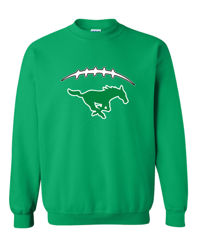 Myers Park Mustangs Football #2 Men's Sweatshirt