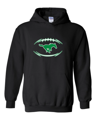 Myers Park Mustangs Football #3 Men's Hoodie