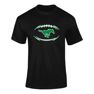 Myers Park Mustangs Football #3 Men's SS T-Shirt