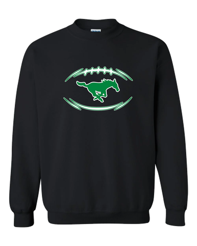 Myers Park Mustangs Football #3 Men's Sweatshirt