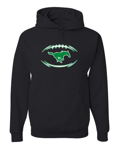 Myers Park Mustangs Football #3 Men's Premium Hoodie