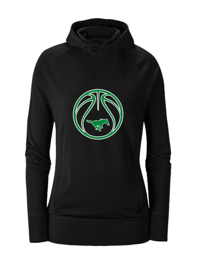 Myers Park Mustangs Basketball #2 Women's Hoodie