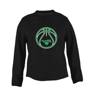 Myers Park Mustangs Basketball #2 Women's Sweatshirt