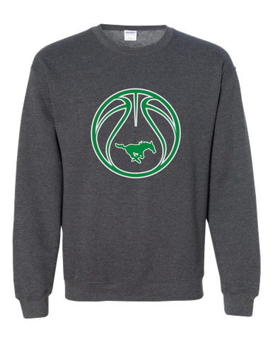 Myers Park Mustangs Basketball #2 Men's Sweatshirt