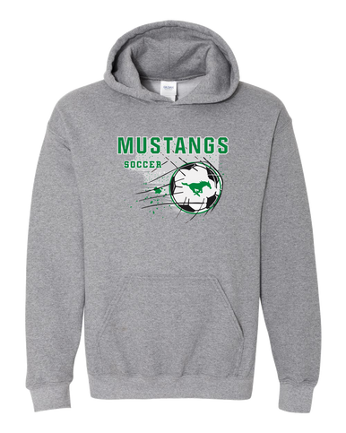 Myers Park Mustangs Soccer #2 Men's Hoodie