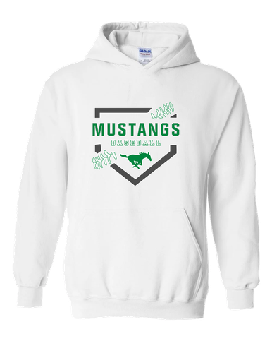 Myers Park Mustangs Baseball #2 Men's Hoodie