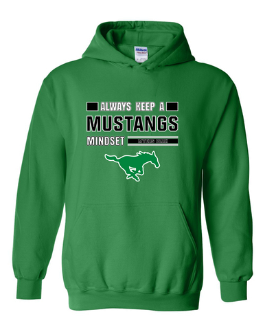 Myers Park Mustangs Mindset Men's Hoodie