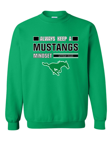 Myers Park Mustangs Mindset Men's Sweatshirt