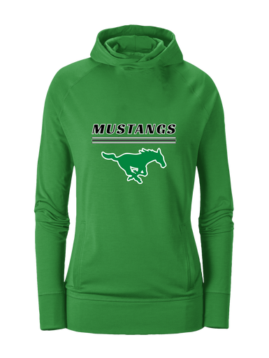 Myers Park Mustangs Mascot #8 Women's Hoodie