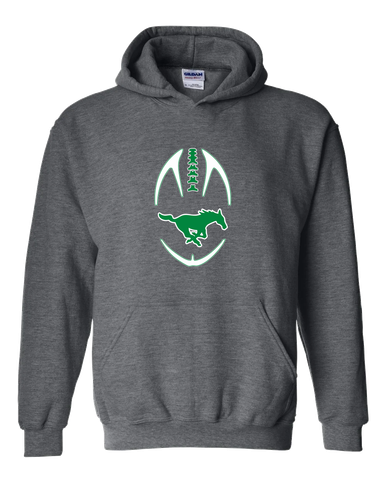 Myers Park Mustangs Football #4 Men's Hoodie