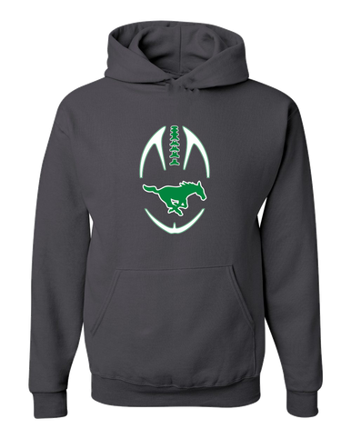 Myers Park Mustangs Football #4 Men's Premium Hoodie