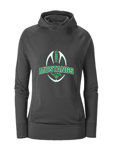 Myers Park Mustangs Football #5 Women's Hoodie