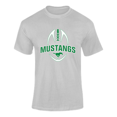 Myers Park Mustangs Football #5 Men's SS T-Shirt