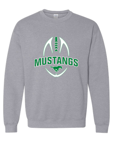 Myers Park Mustangs Football #5 Men's Sweatshirt