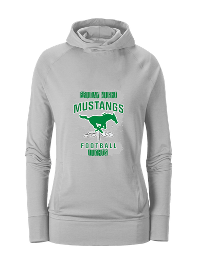 Myers Park Mustangs Football #6 Women's Hoodie