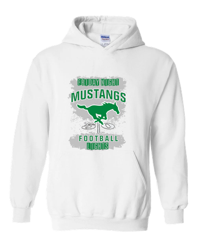 Myers Park Mustangs Football #6 Men's Hoodie