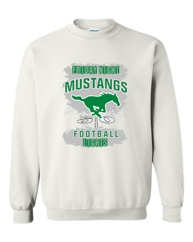 Myers Park Mustangs Football #6 Men's Sweatshirt