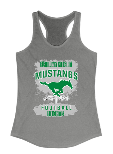Myers Park Mustangs Football #6 Women's Tank Top