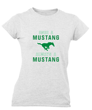 Myers Park Mustangs Once A Women's SS T-Shirt