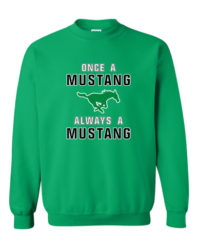 Myers Park Mustangs Once A Men's Sweatshirt