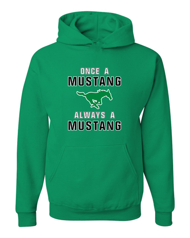 Myers Park Mustangs Once A Men's Premium Hoodie