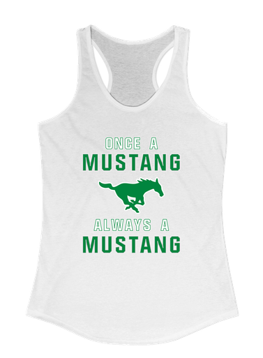 Myers Park Mustangs Once A Women's Tank Top