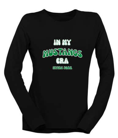 Myers Park Mustangs Era #2 Women's LS T-Shirt