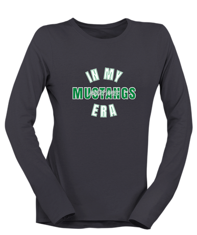 Myers Park Mustangs Era #3 Women's LS T-Shirt