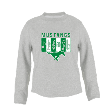 Myers Park Mustangs Band # 2 Women's Sweatshirt