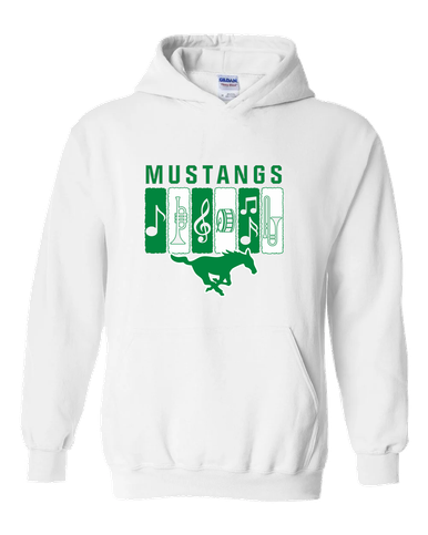 Myers Park Mustangs Band # 2 Men's Hoodie