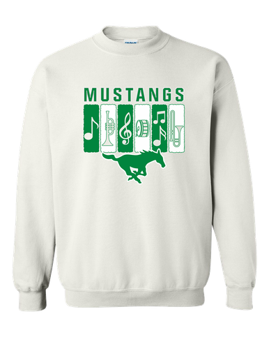 Myers Park Mustangs Band # 2 Men's Sweatshirt
