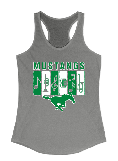 Myers Park Mustangs Band # 2 Women's Tank Top